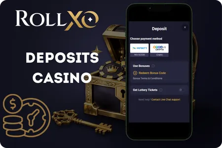 RollXO Deposits and Withdrawals