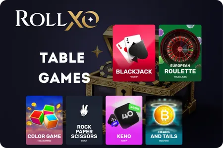 RollXO Table Games